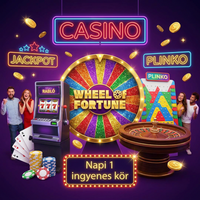 🎰 Megnyílt a Kaszinó! Próbáld ki az új játékokat! 🎉
