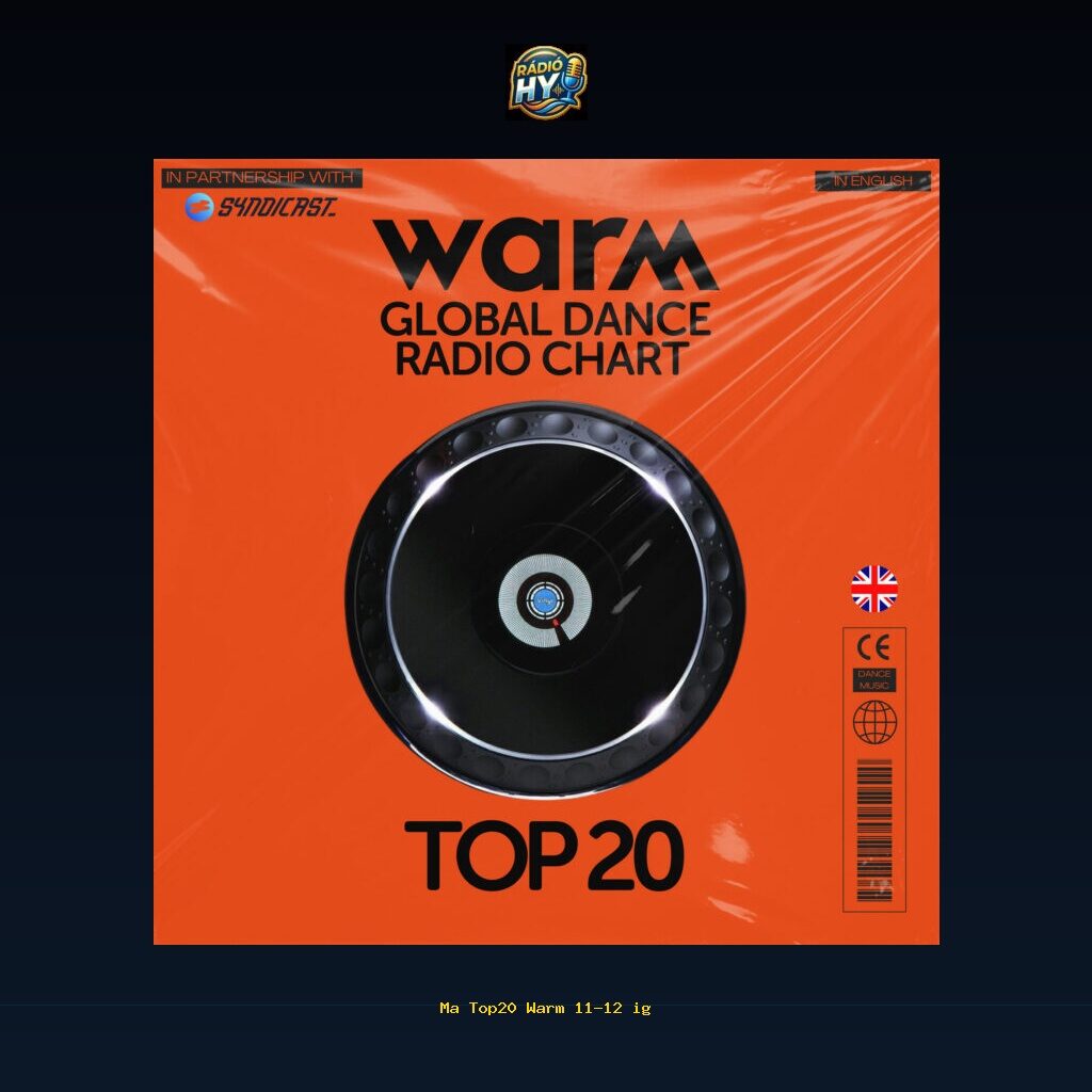 red — WARM Global Dance Radio Chart Top 20